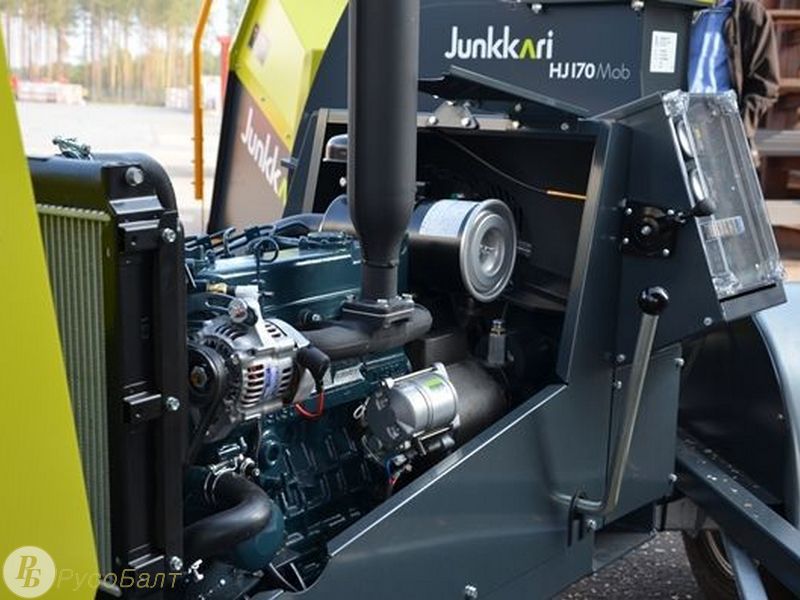 Дизельный двигатель измельчителя Junkkari HJ 170 Mob
